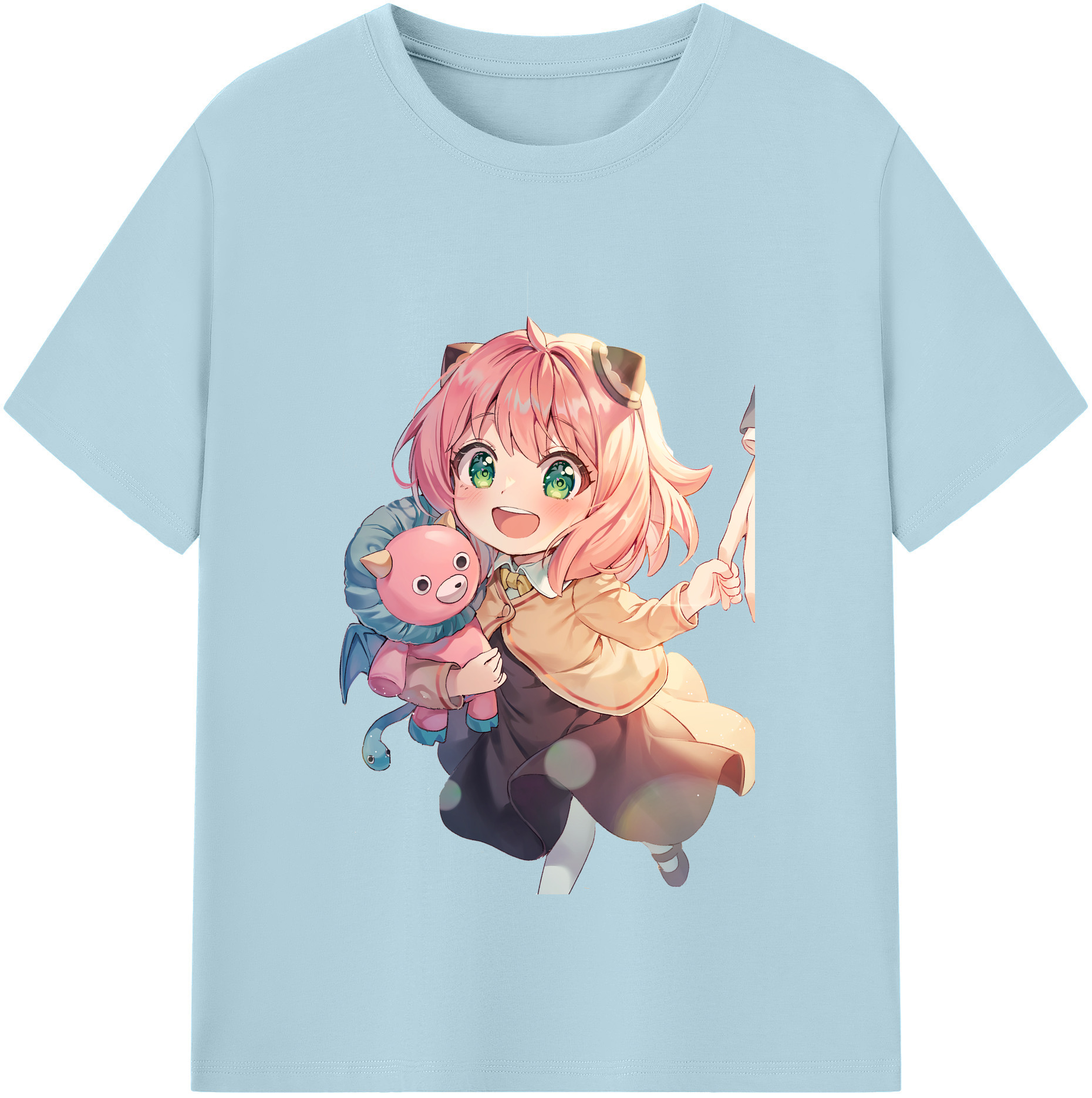 （画像用） SPY×FAMILY间谍家家酒 綿100％半袖Tシャツ（フロントプリント）